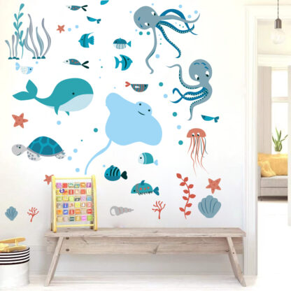 Ocean Fish Wall Stickers